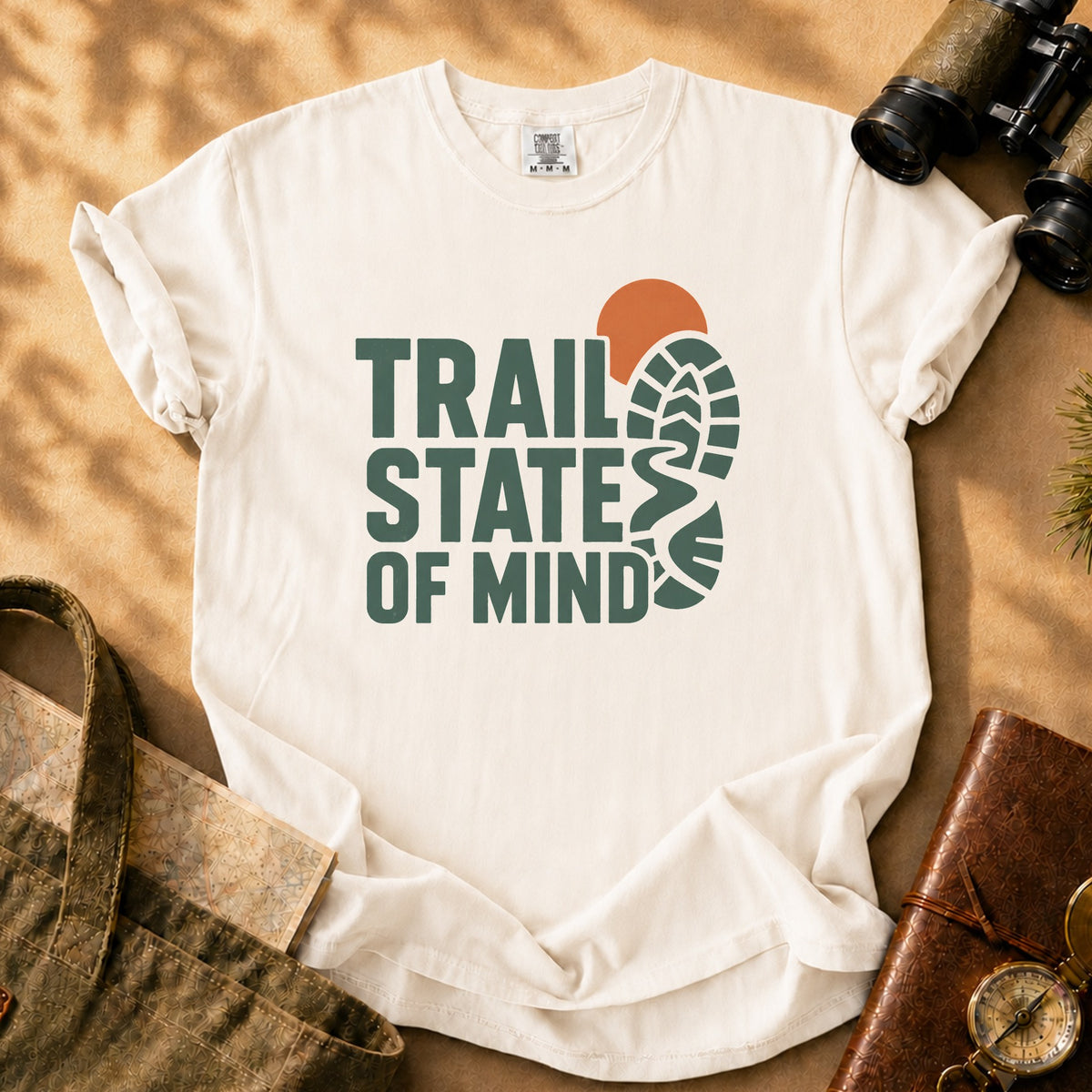 Trail State of Mind Tee - Ivory