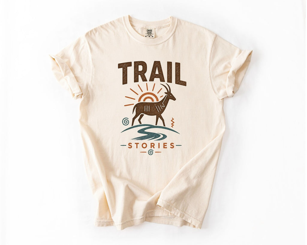 Trail Stories T-shirt - Ivory