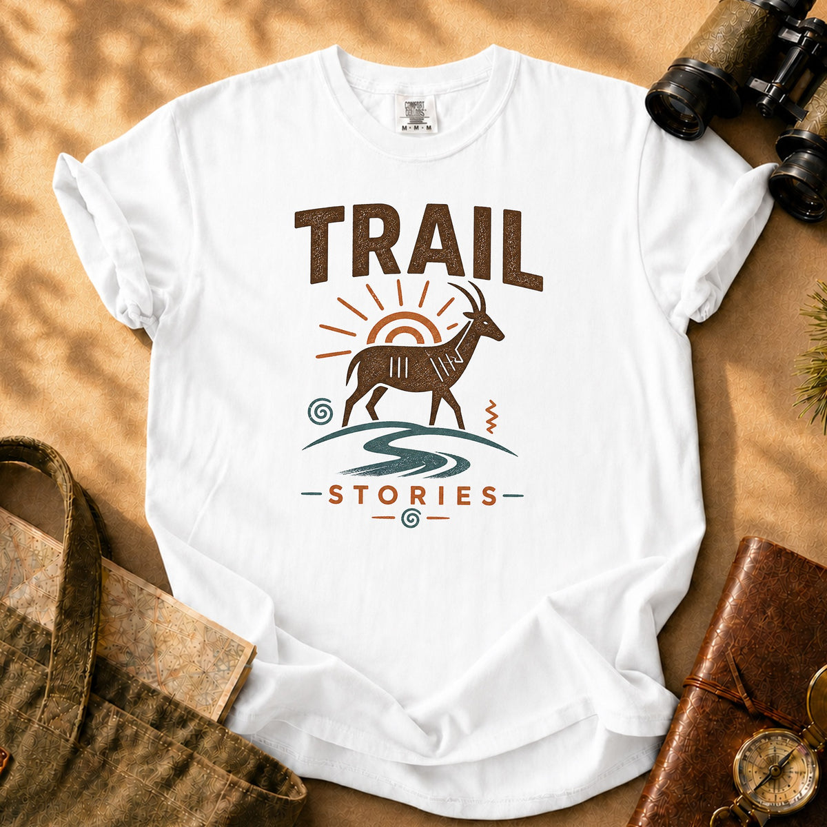 Trail Stories T-shirt - White
