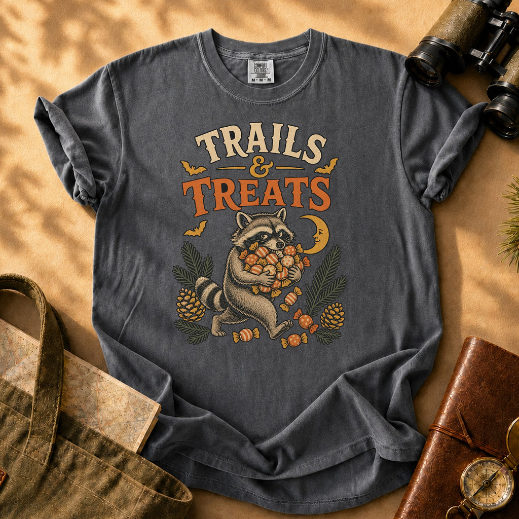 Trails and Treats Tee - Pepper