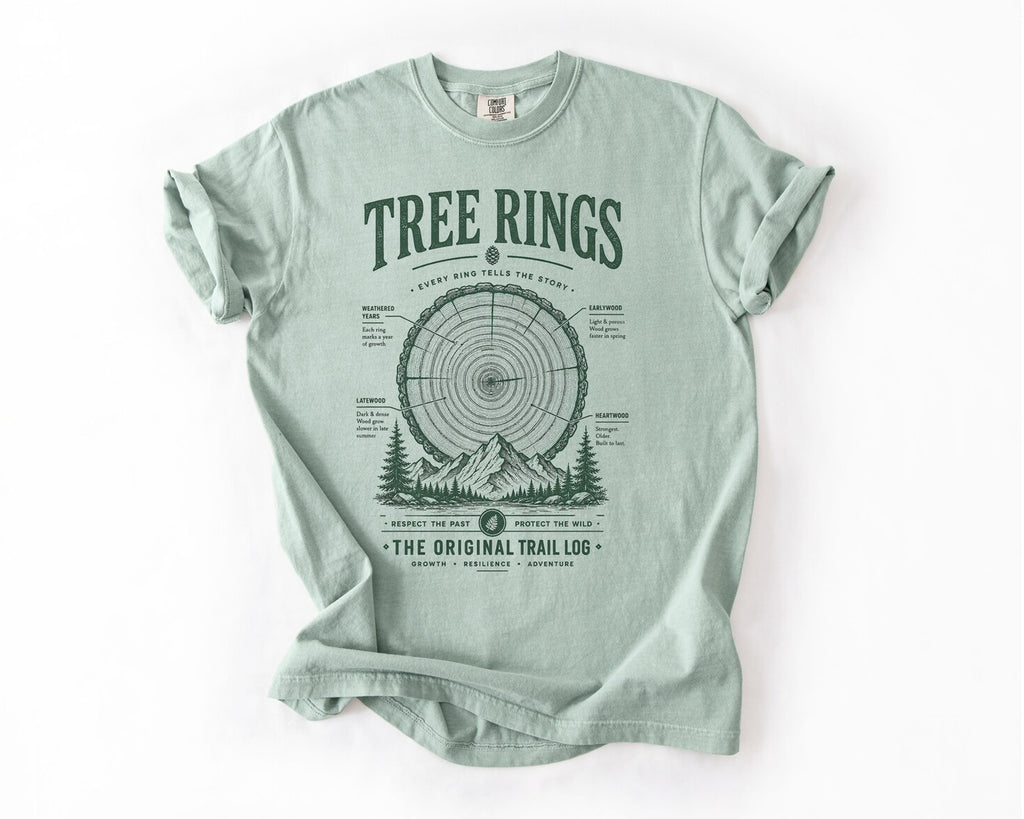 Tree Rings Tee - Bay