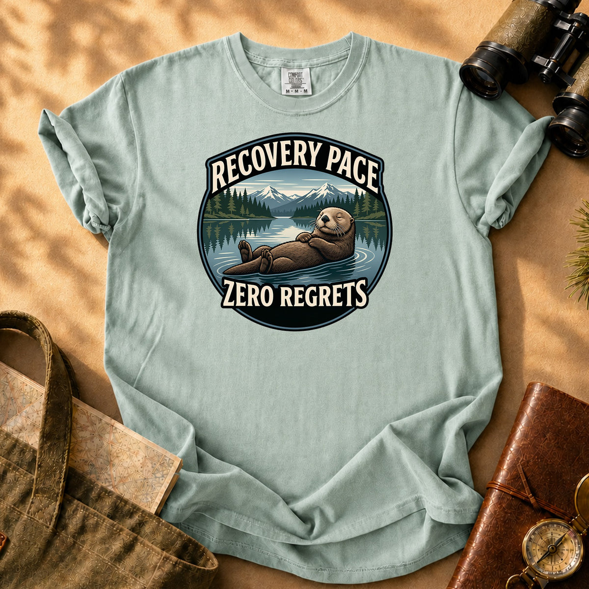 Recovery Pace Zero Regrets Tee - Bay