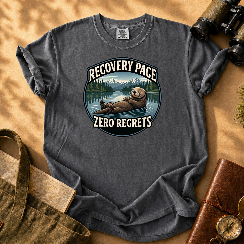 Recovery Pace Zero Regrets Tee - Pepper