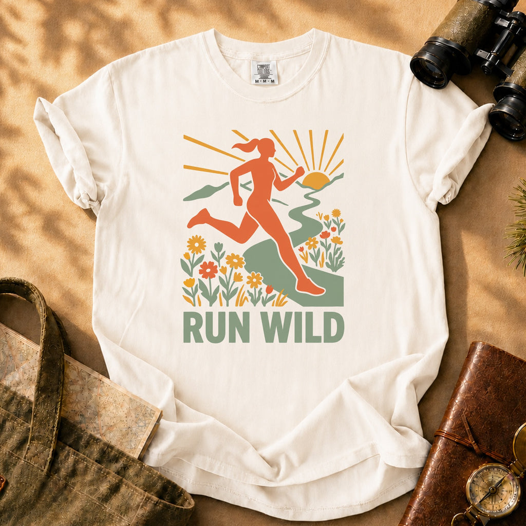 Run Wild Tee - Ivory