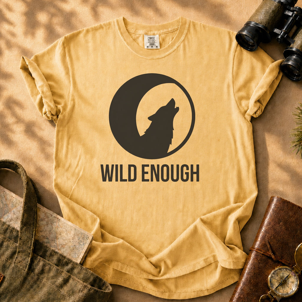Wild Enough Tee - Mustard