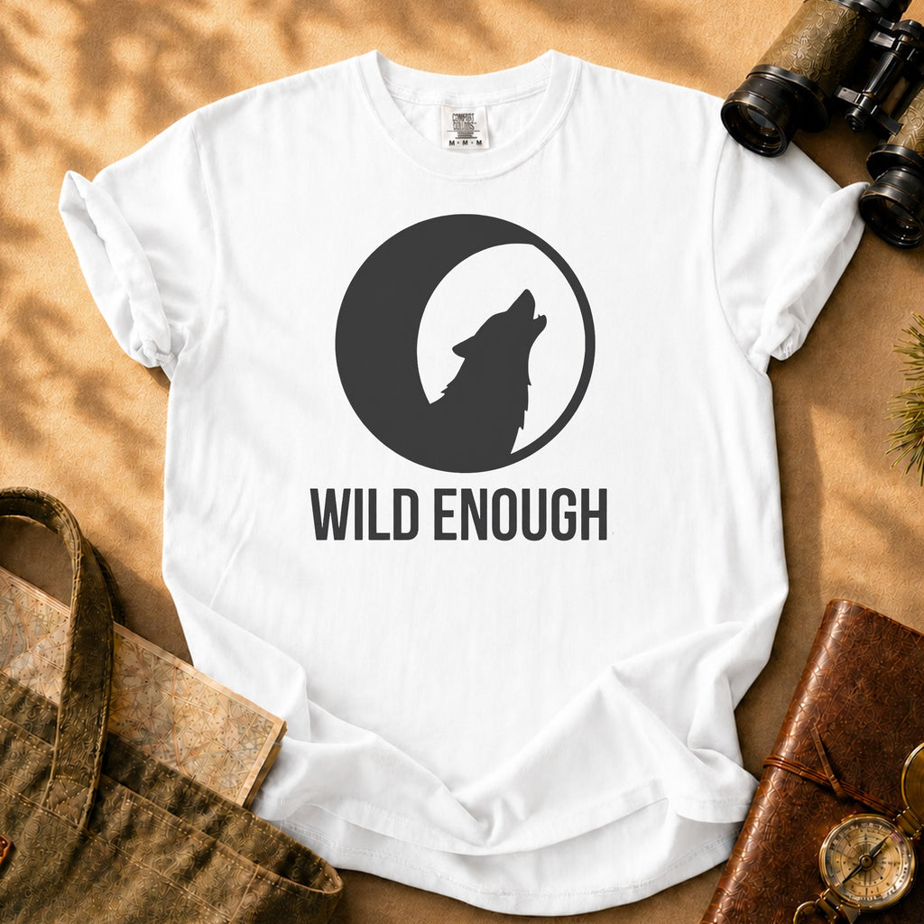 Wild Enough Tee - White