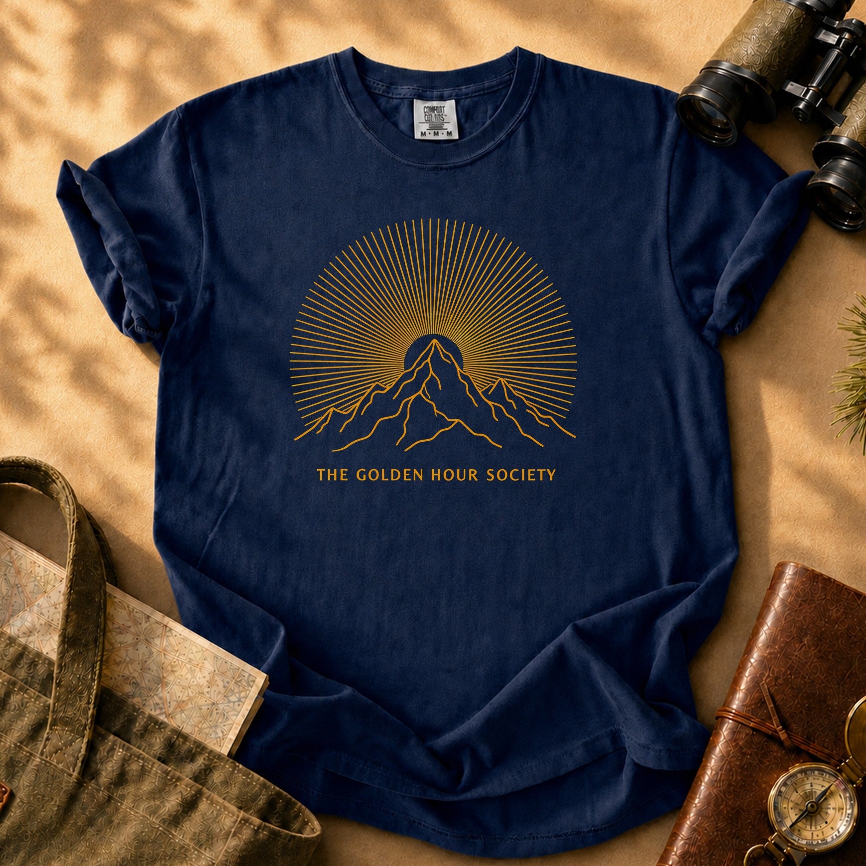 The Golden Hour Society Tee - True Navy