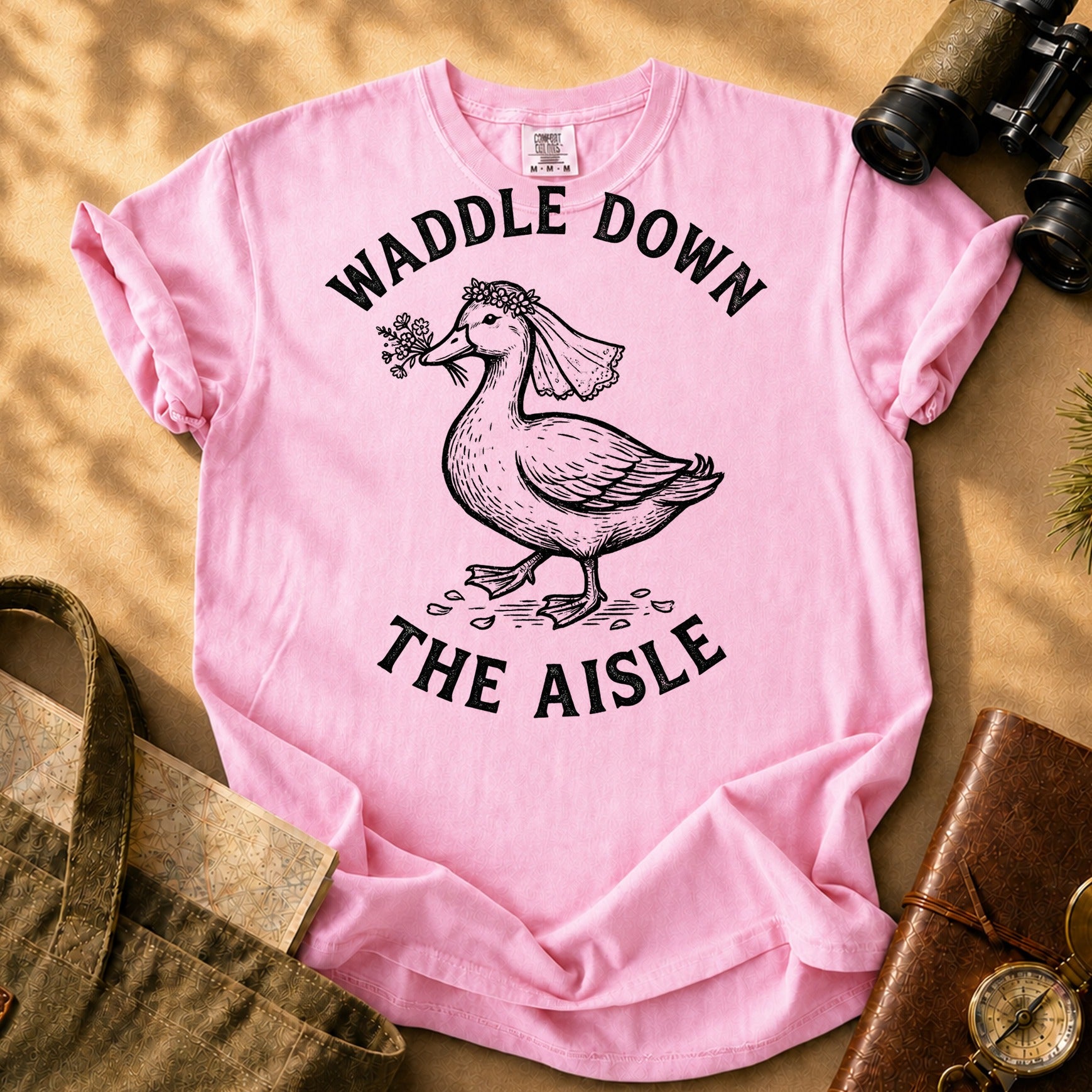 Waddle Down the Aisle Tee - Blossom