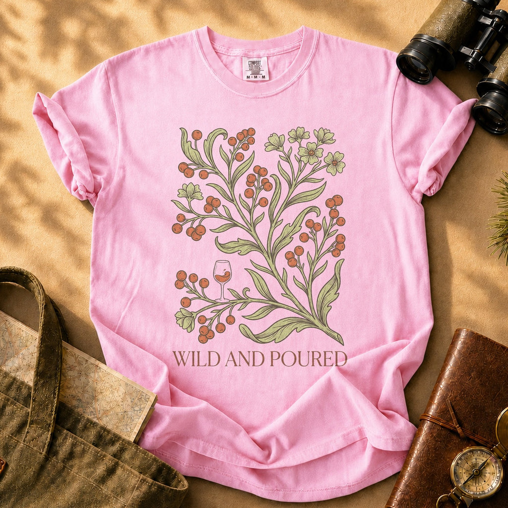 Wild and Poured Tee - Blossom
