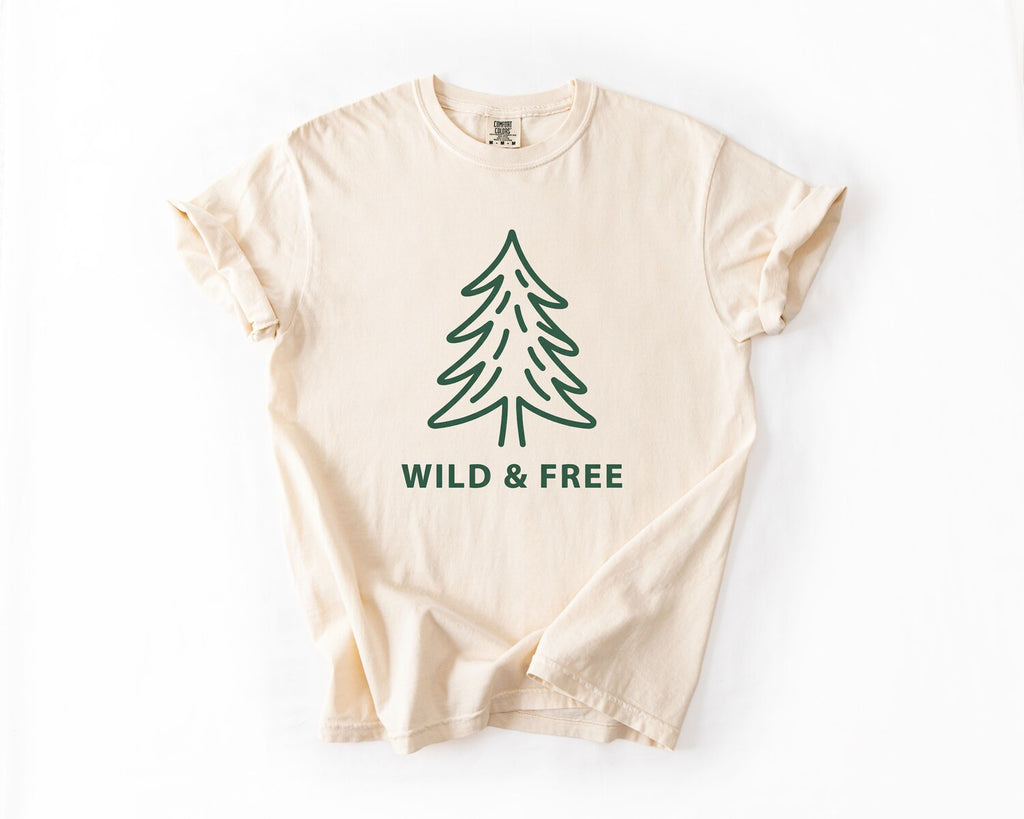 Wild & Free Tree T-Shirt - Ivory