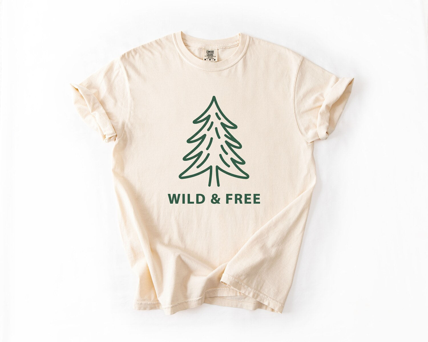 Wild & Free Tree T-Shirt - Ivory