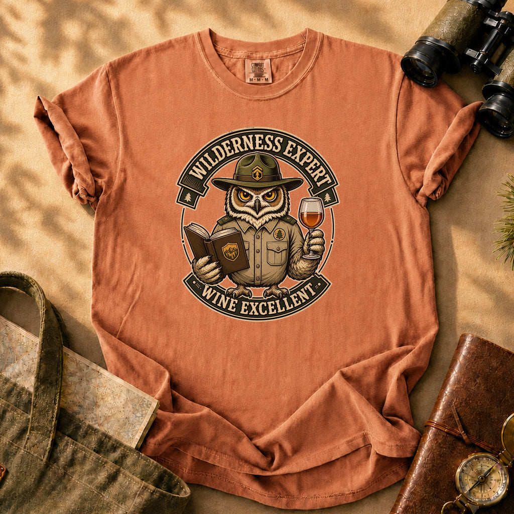 Wilderness Expert Owl Tee - Yam