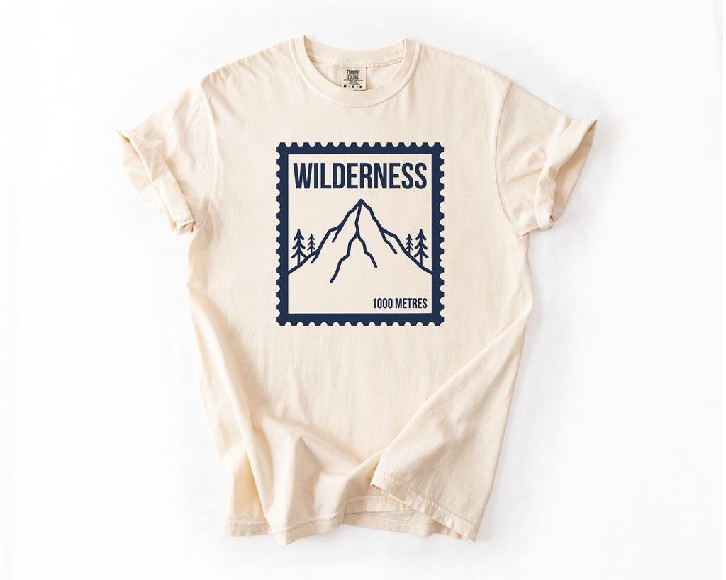 Wilderness Stamp T-Shirt - Ivory