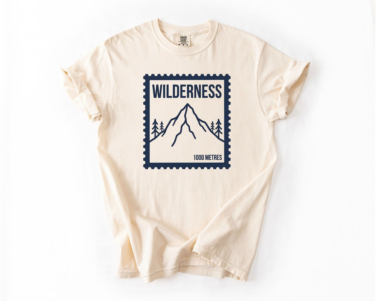Wilderness Stamp T-Shirt - Ivory