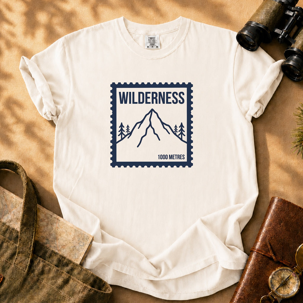 Wilderness Stamp Tee - Ivory