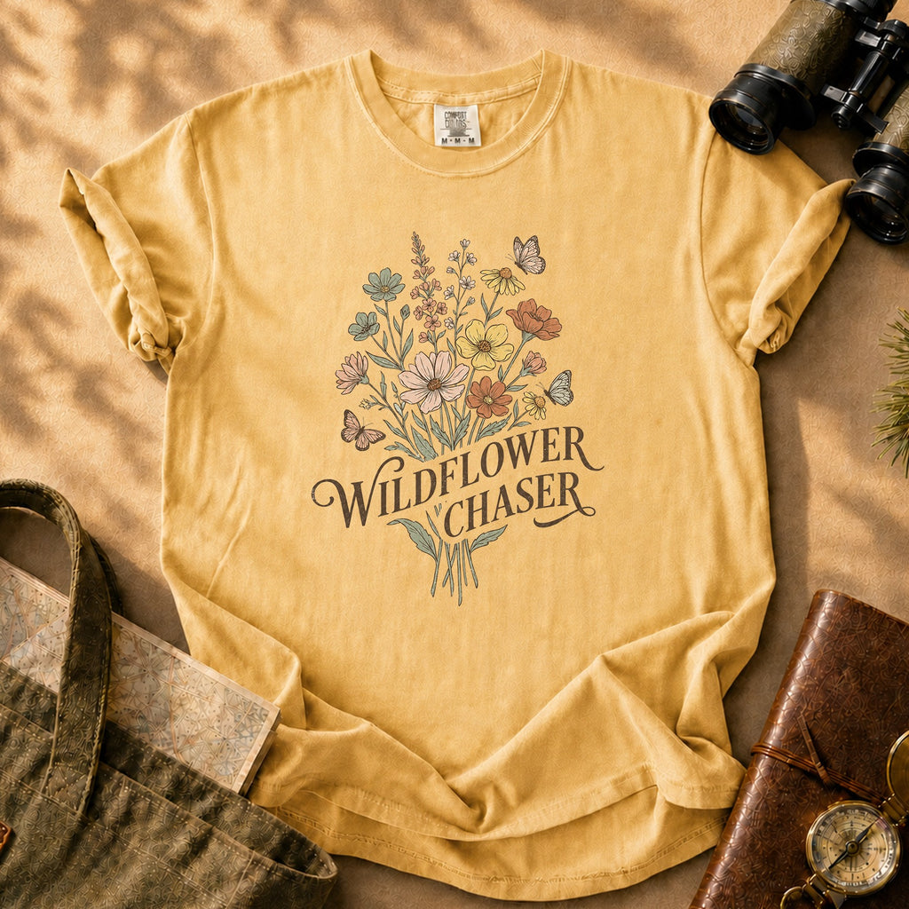 Wildflower Chaser Tee - Mustard