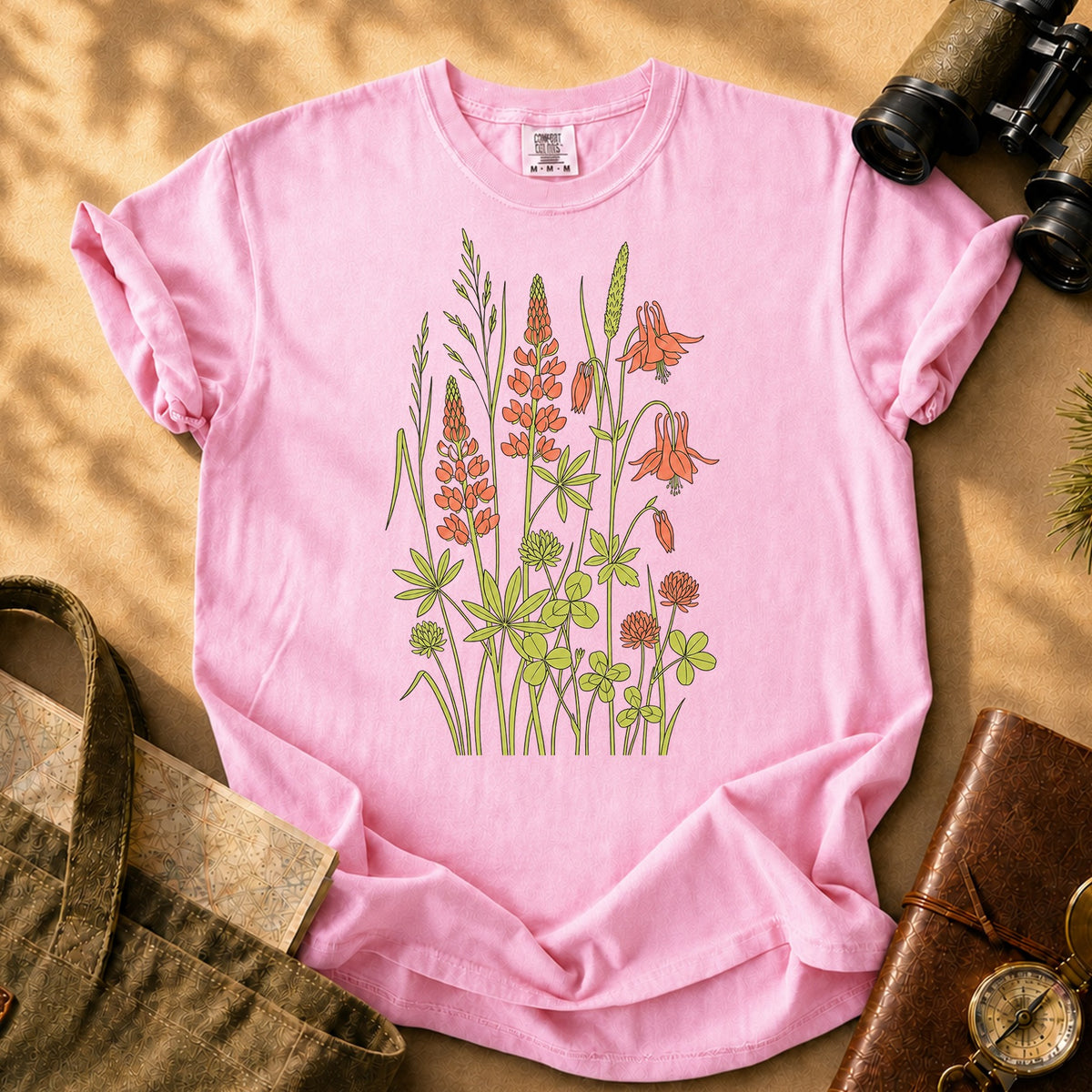 Wildflower Sketch Tee - Blossom