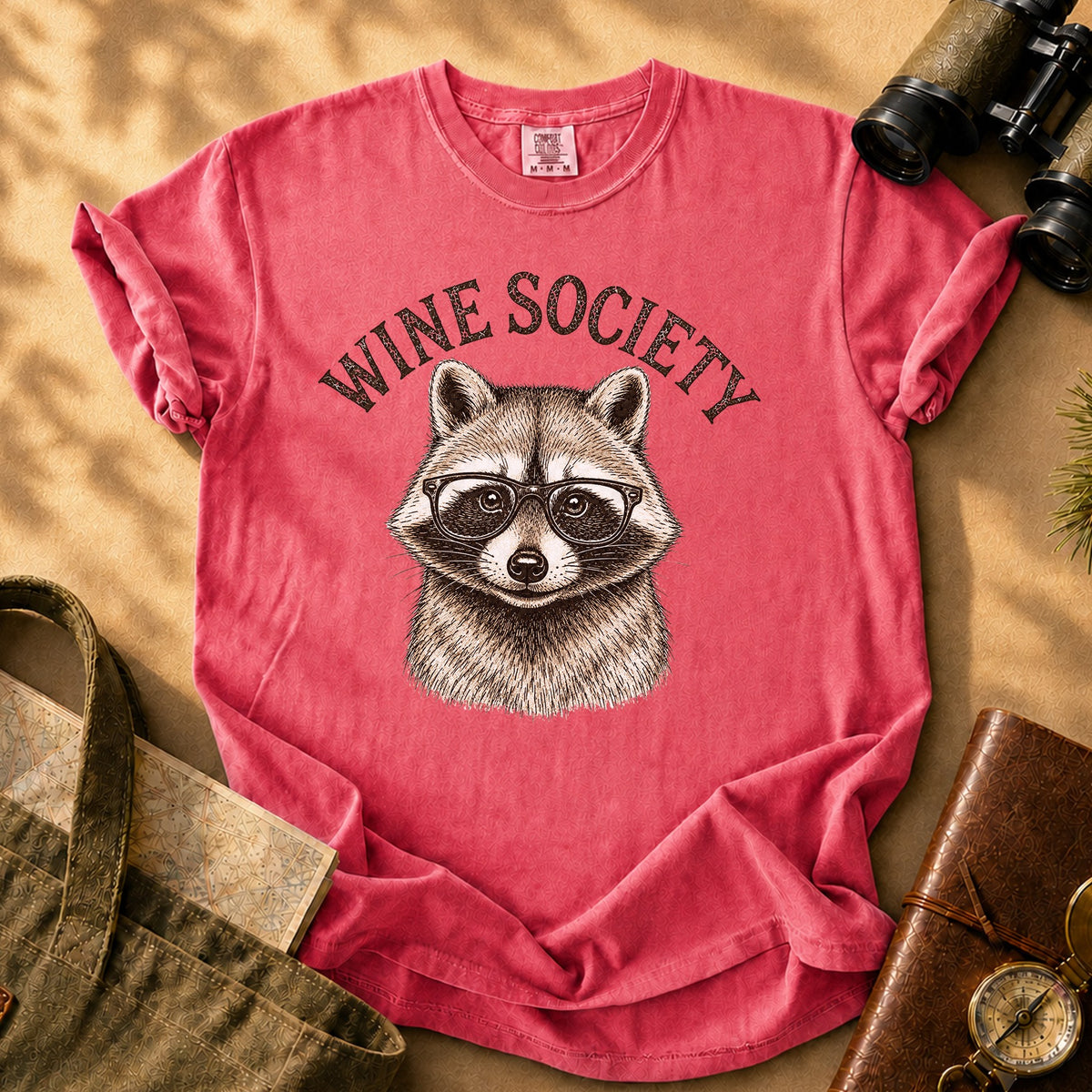 Wine Society Tee - Watermelon